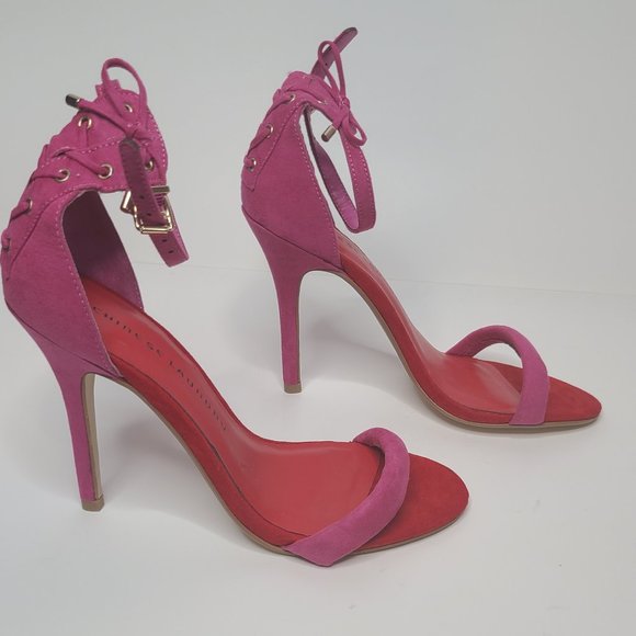chinese laundry pink heels
